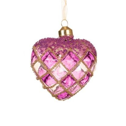 Ёлочная игрушка Сердце винтаж Kaemingk | Фото 1