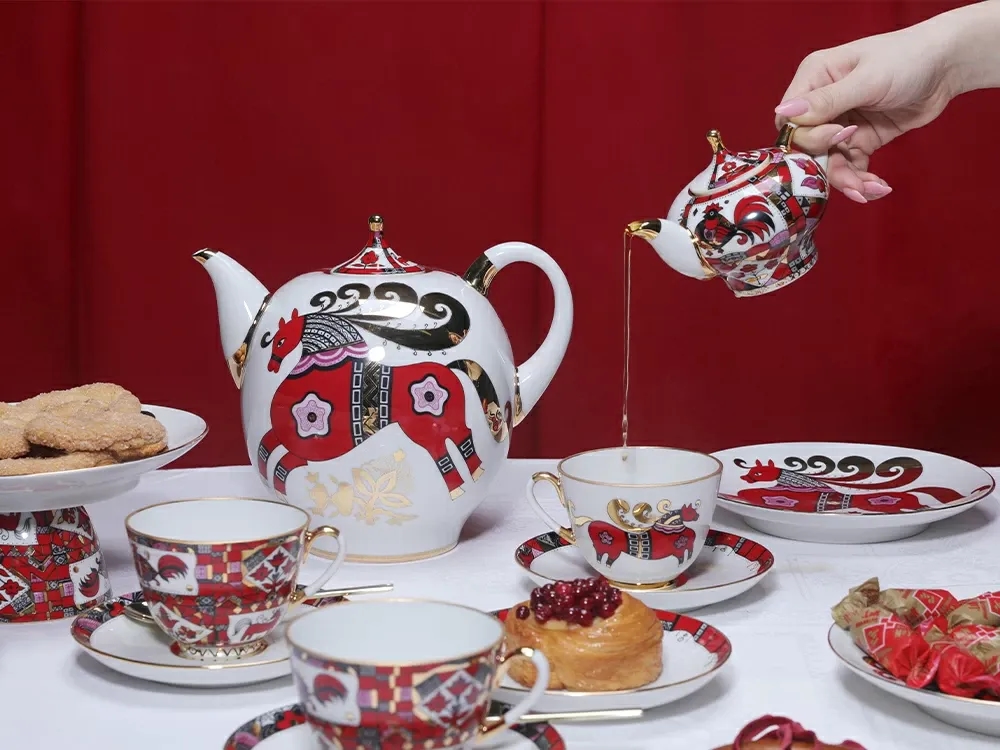 Чайник ИФЗ Новгородский красный конь | Фото 3