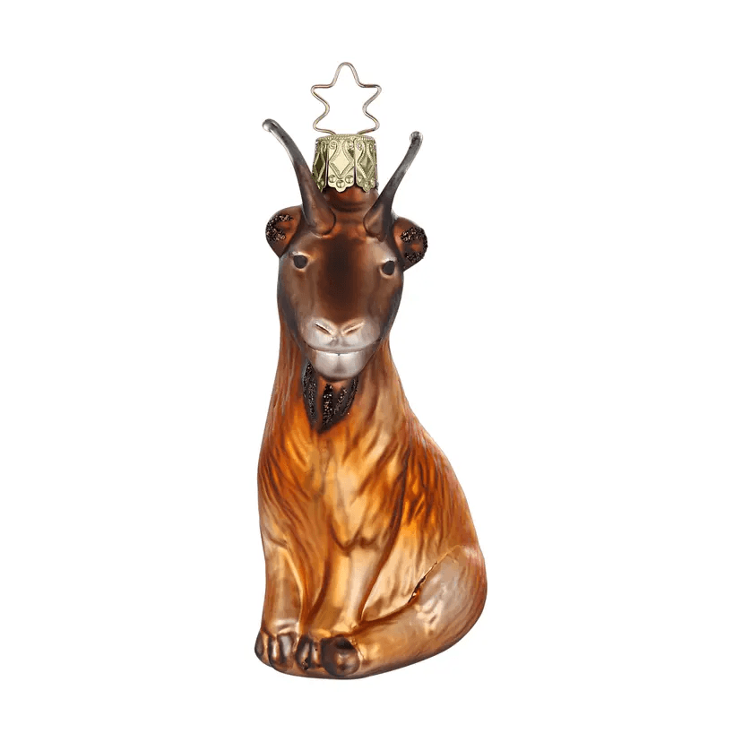 Ёлочная игрушка Коза Inge Glas | Фото 1
