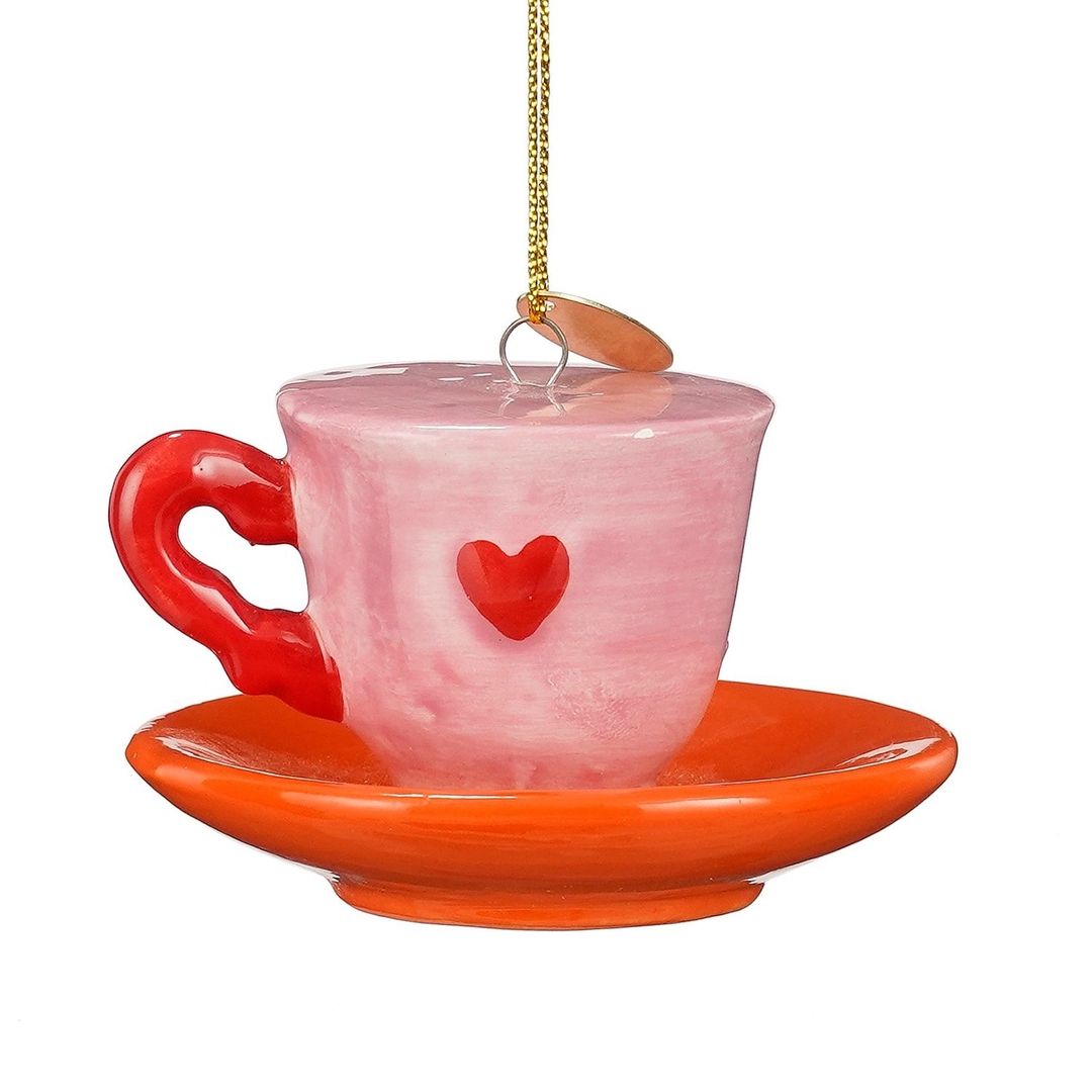 Ёлочная игрушка Чайная пара Edelman | Фото 1