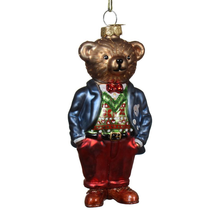 Ёлочная игрушка Медведь Kaemingk | Фото 1