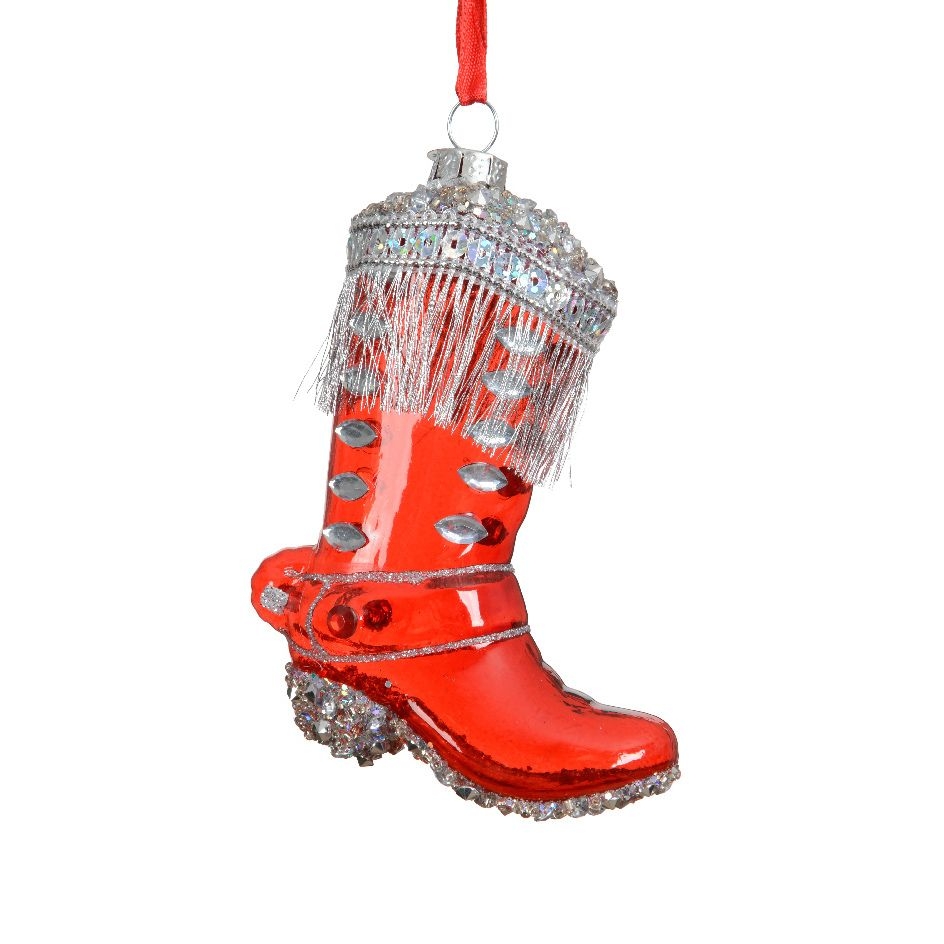 Ёлочная игрушка Ковбойский сапог Kaemingk | Фото 1