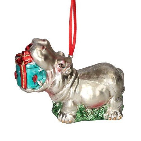 Ёлочная игрушка Бегемот Gift Company | Фото 1