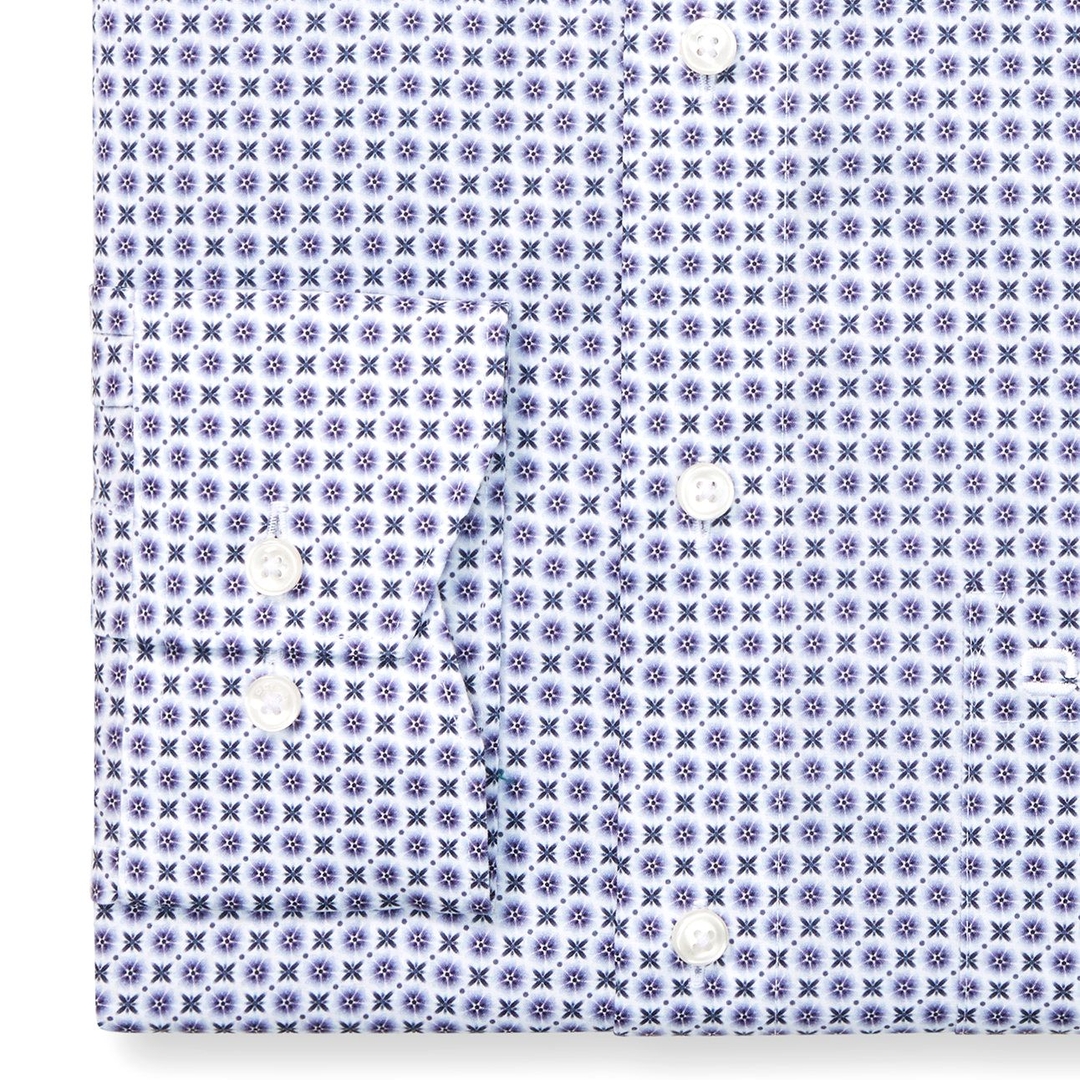 Мужская сорочка с узором Olymp Luxor | Фото 2