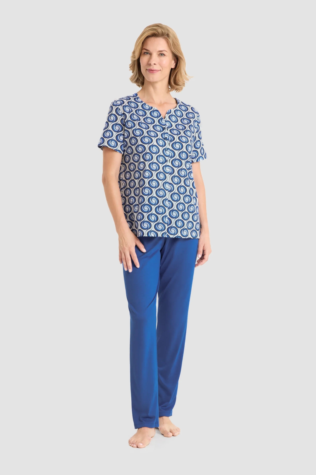 Женская пижама из хлопка и модала Rosch | Фото 2