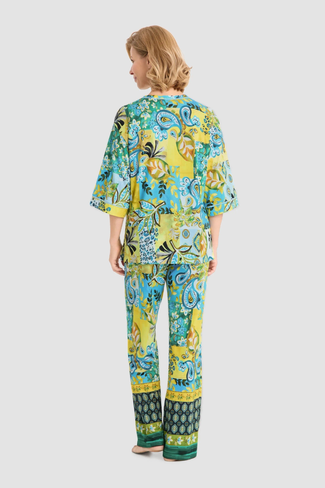 Женская пижама из хлопка и модала Rosch | Фото 3