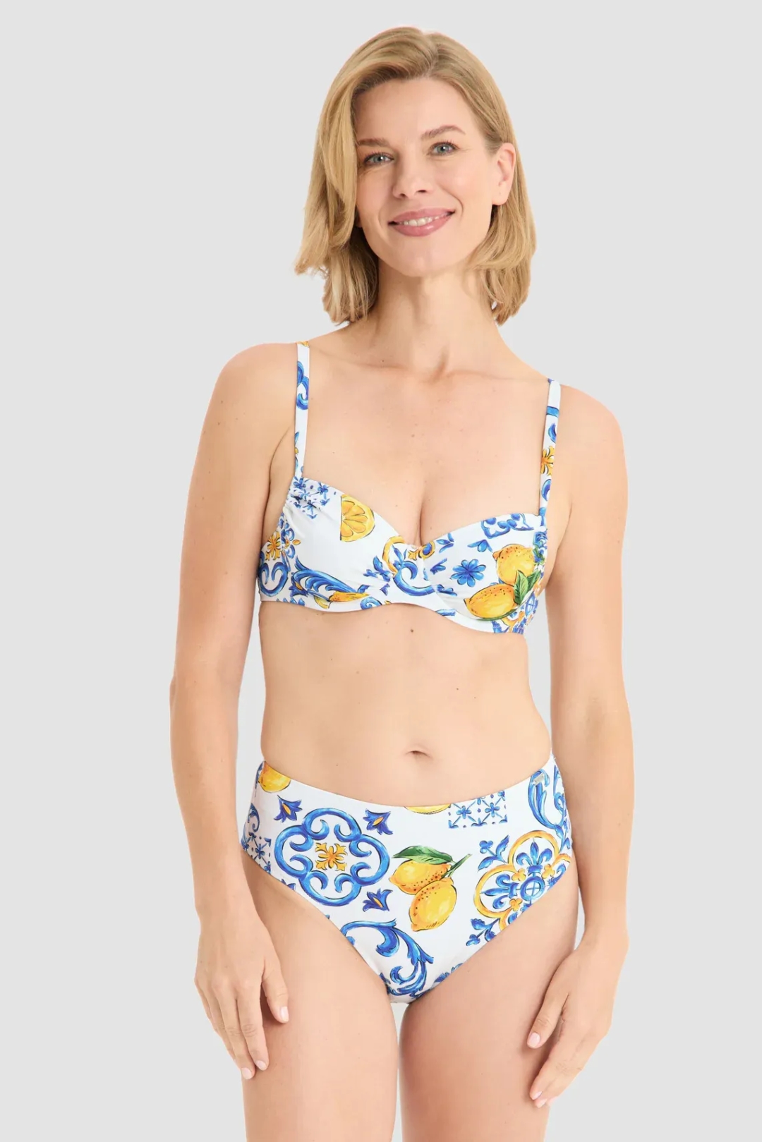 Женский купальник с принтом майолика Rosch | Фото 2