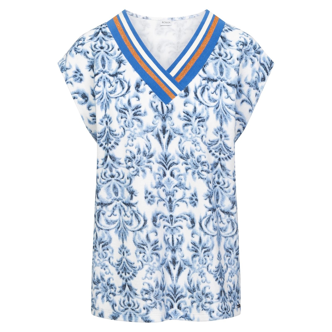 Женская футболка с дамасским узором Rosch | Фото 1