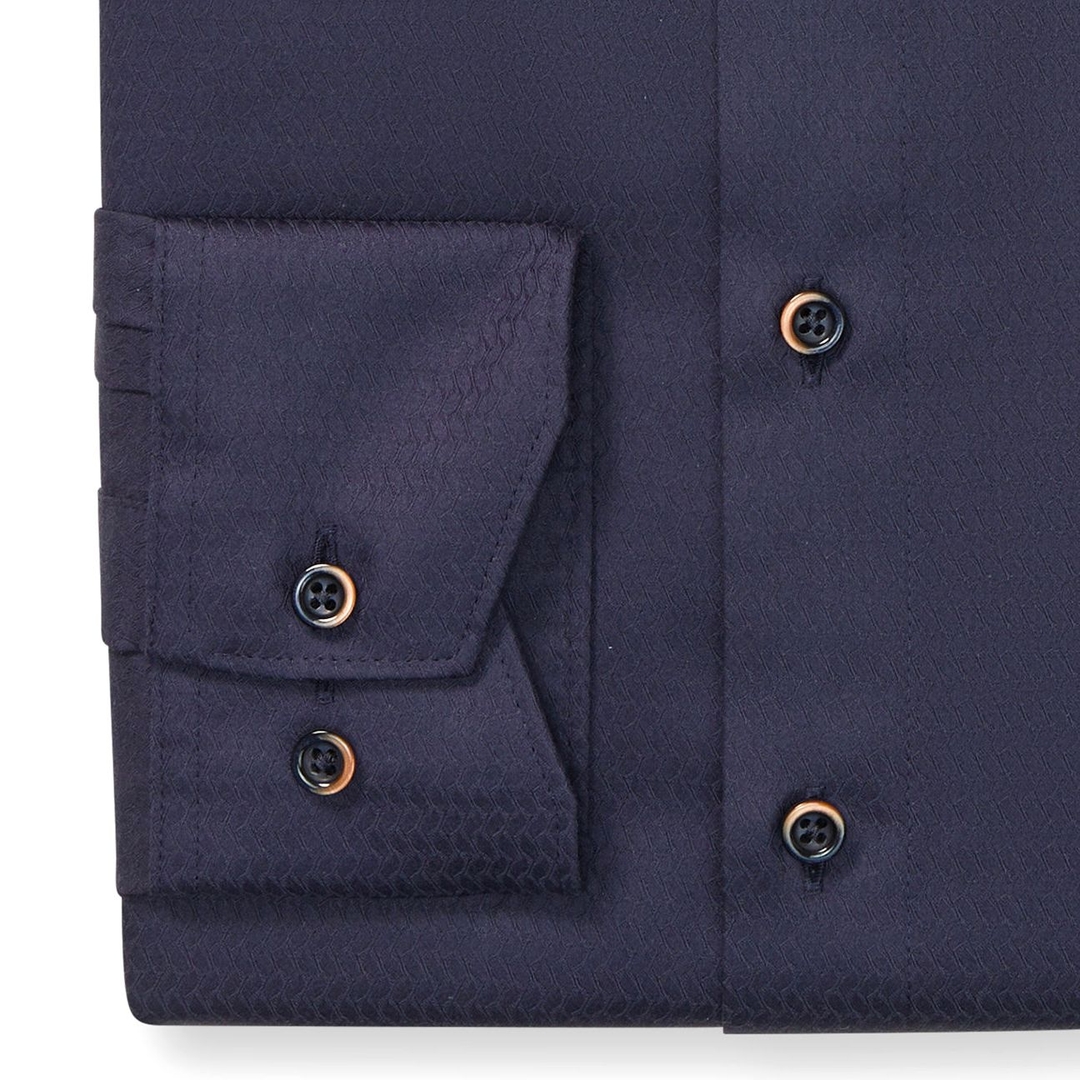 Мужская фактурная сорочка Olymp Luxor | Фото 2