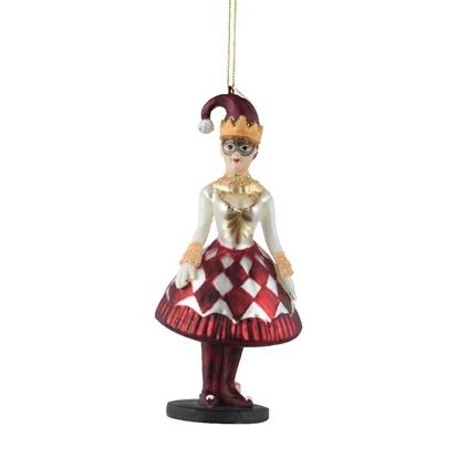 Ёлочная игрушка Девушка-шут Kaemingk | Фото 1