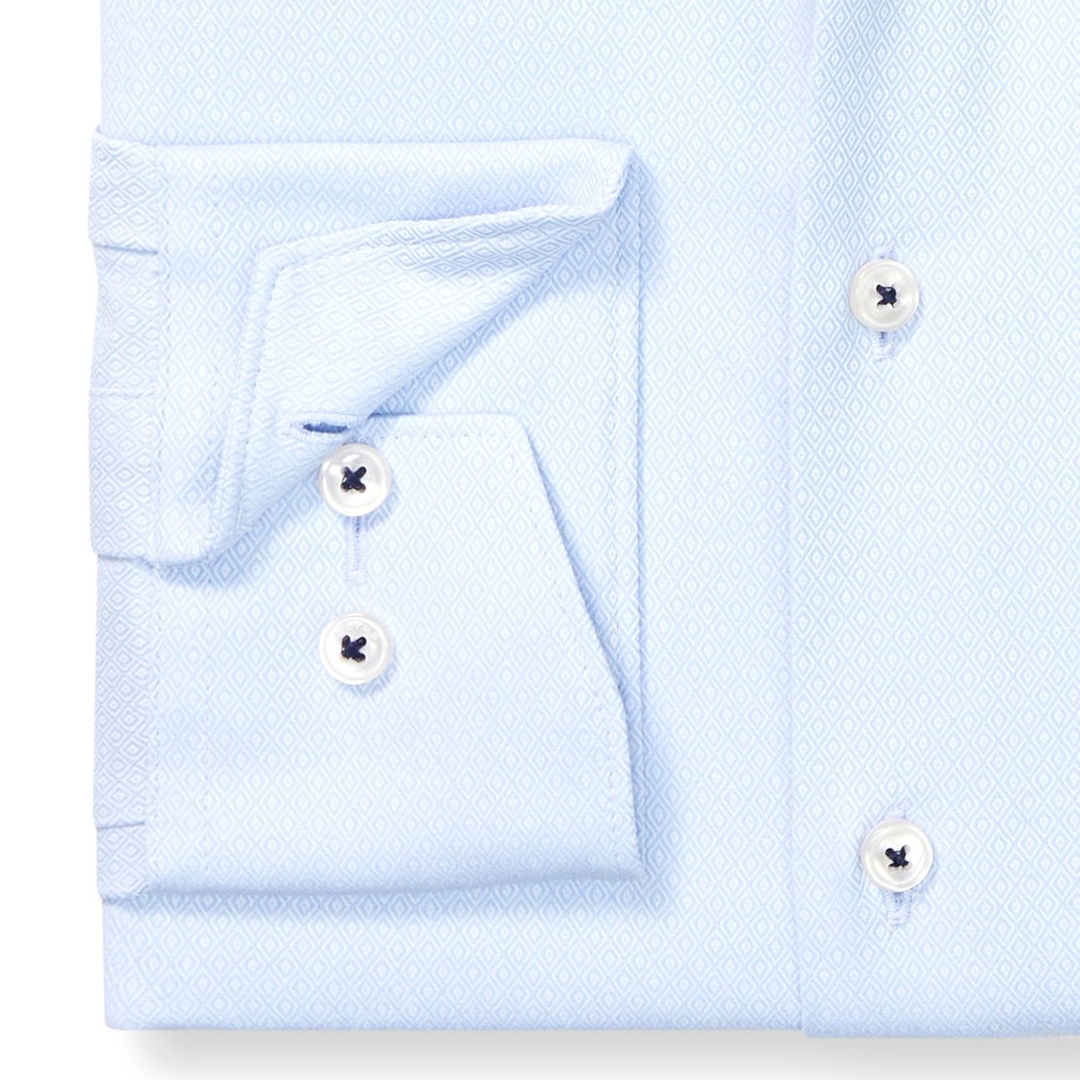 Мужская фактурная сорочка Olymp Luxor | Фото 2