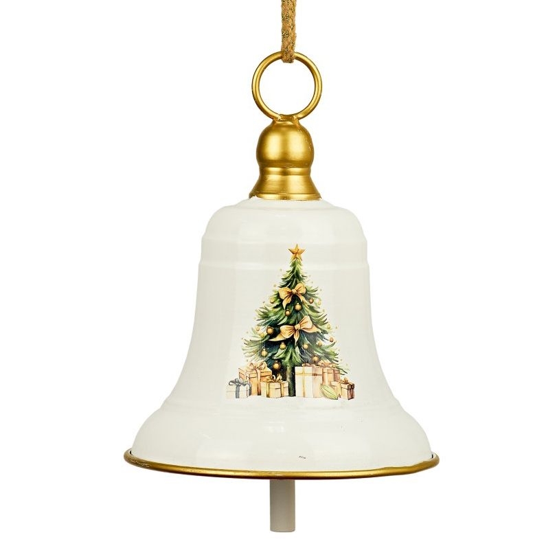 Ёлочная игрушка Колокольчик с ёлкой | Фото 1