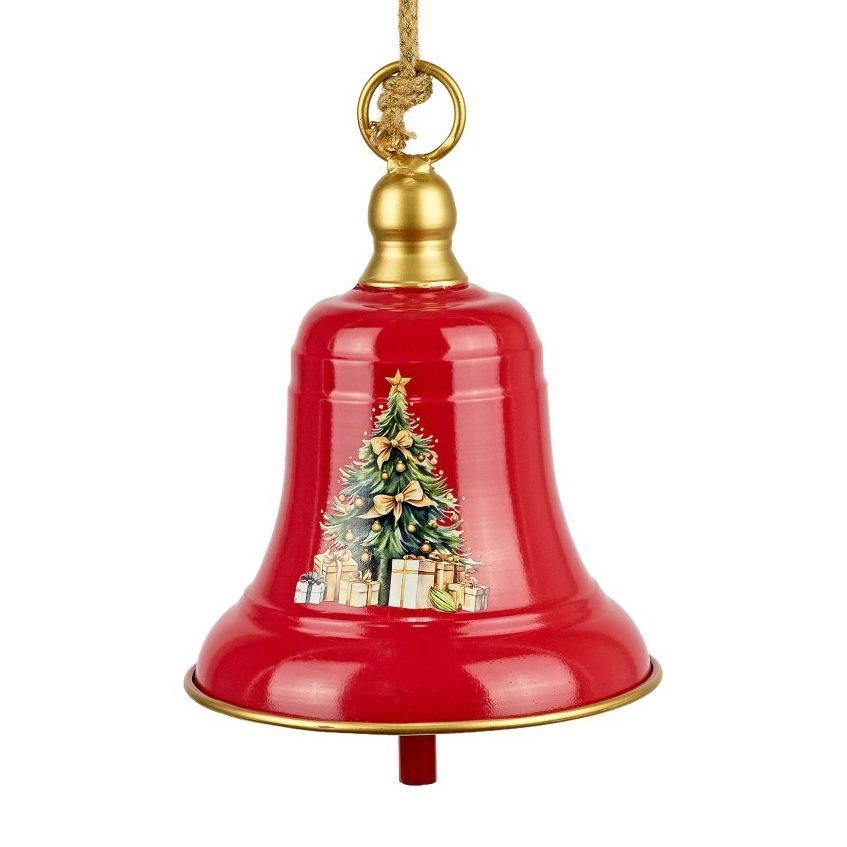 Ёлочная игрушка Колокольчик с ёлкой | Фото 1