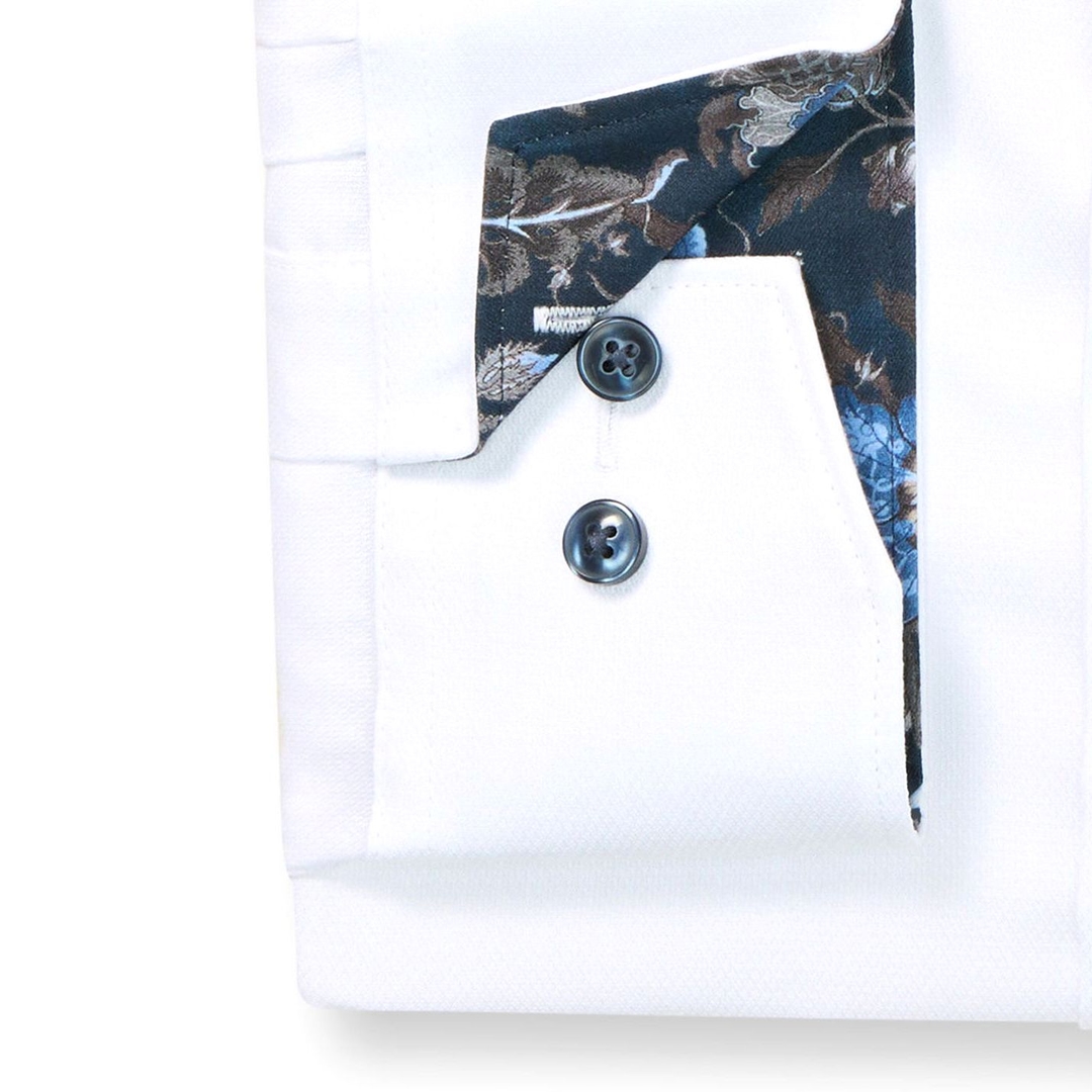 Мужская фактурная сорочка свободного кроя Olymp Luxor | Фото 2