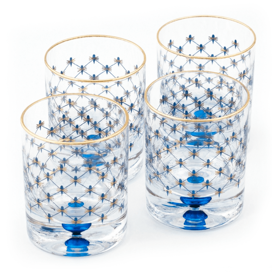 Бокалы для виски ИФЗ Кобальтовая сетка | Фото 1