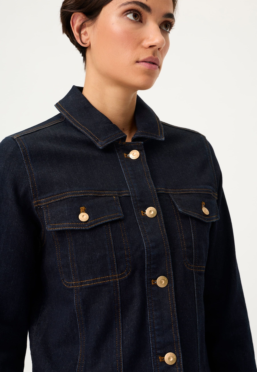 Женская джинсовая куртка Olsen | Фото 4