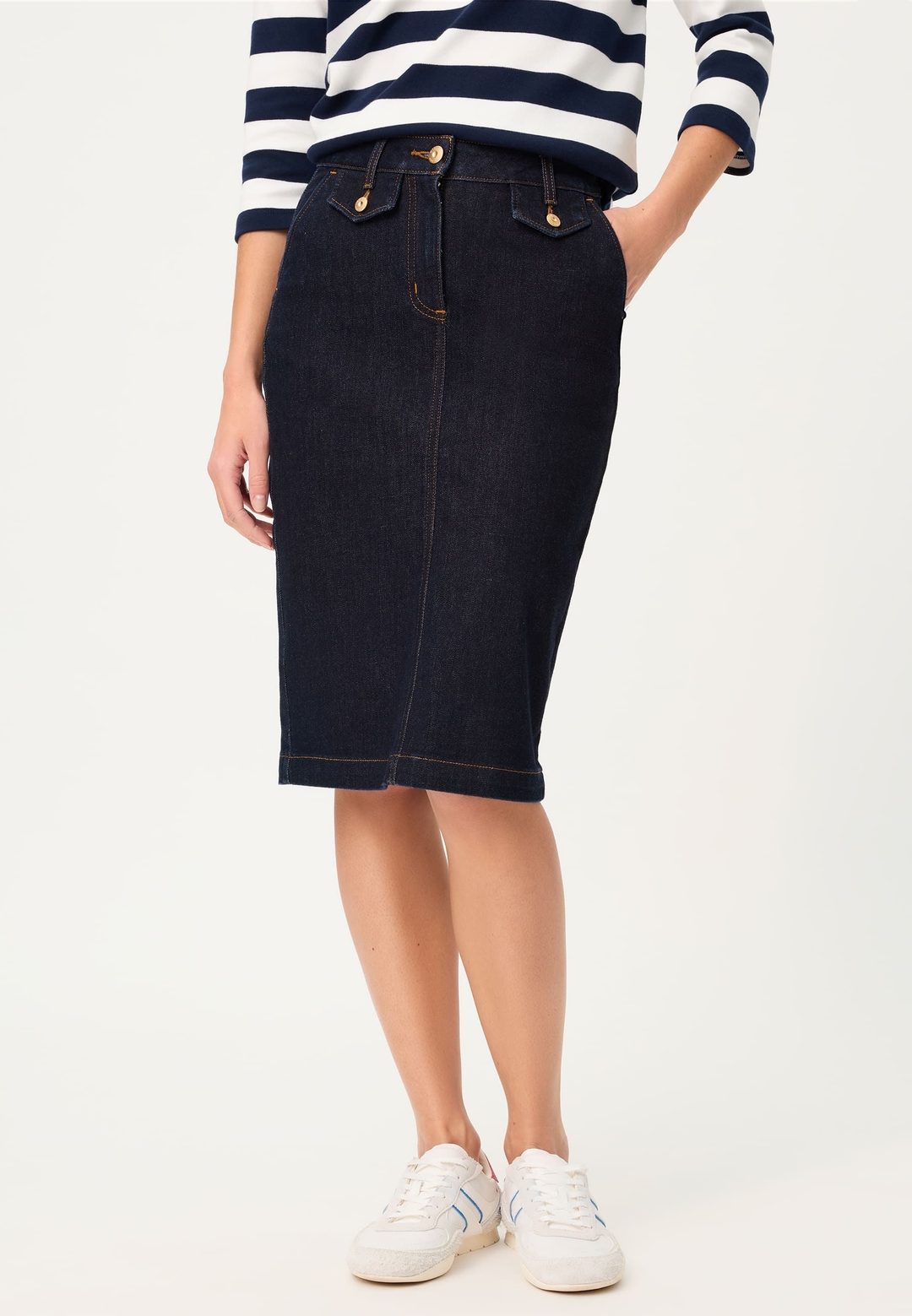 Джинсовая юбка Olsen | Фото 3