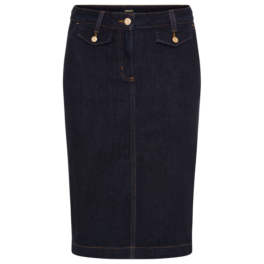 Джинсовая юбка Olsen | Фото 1