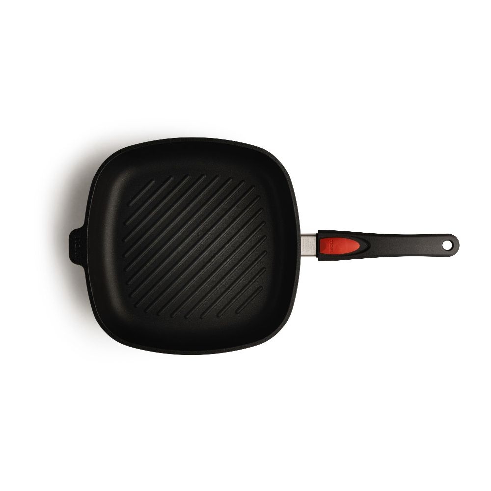 Сковорода для гриля со съемной ручкой Woll Diamond Titan Best Induction, 28*28 см | Фото 3