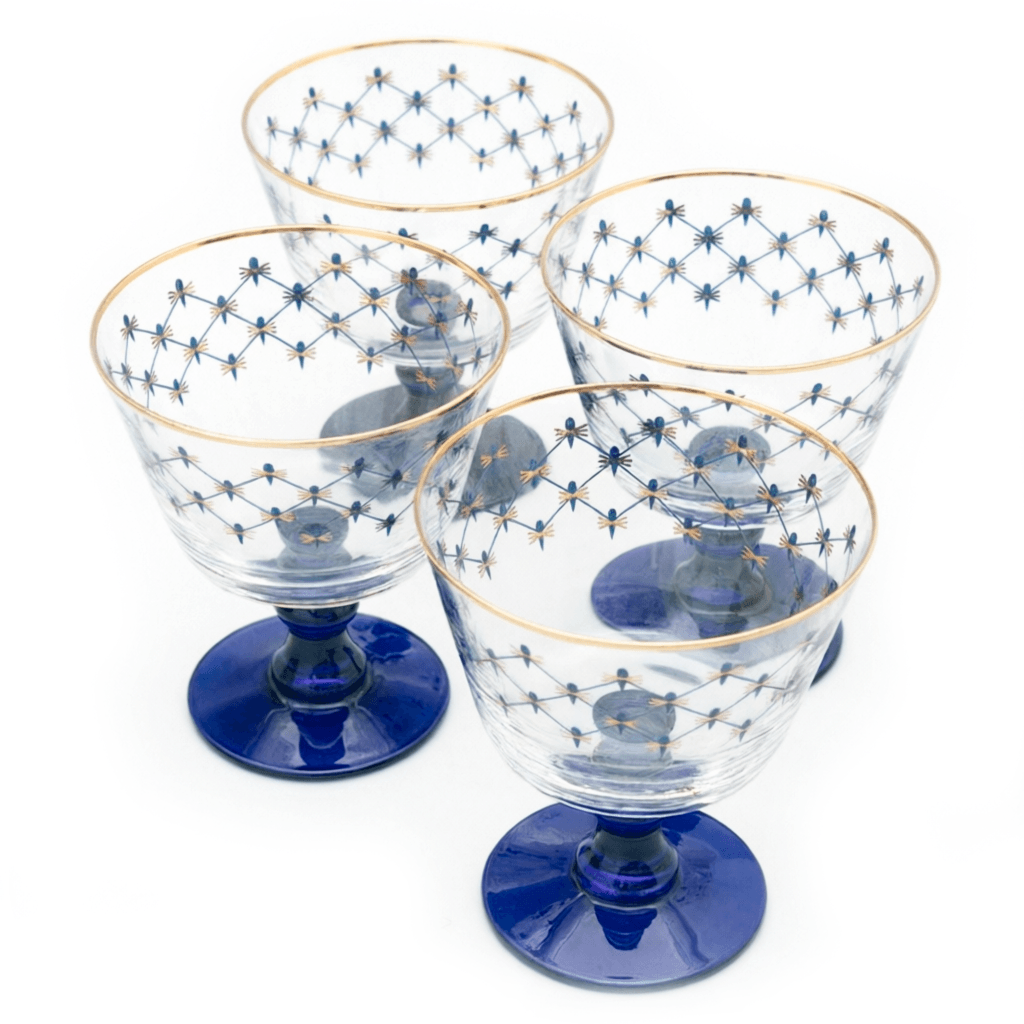 Набор креманок ИФЗ Кобальтовая сетка | Фото 1