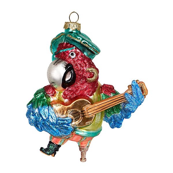 Ёлочная игрушка Попугай-пират Holiday Classics | Фото 1