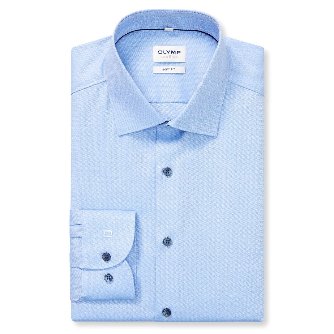  Мужская фактурная сорочка Olymp Level Five | Фото 1