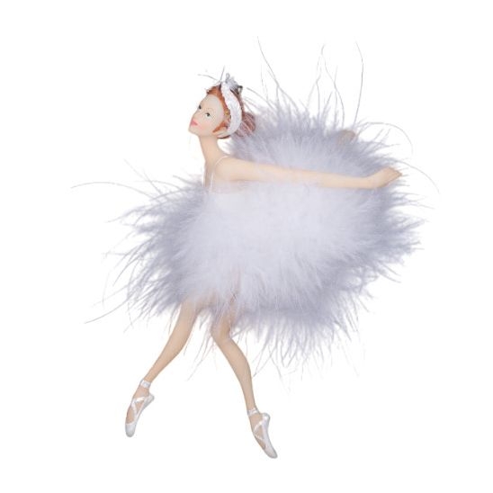 Ёлочная игрушка Балерина Танец лебедя Holiday Classics | Фото 1