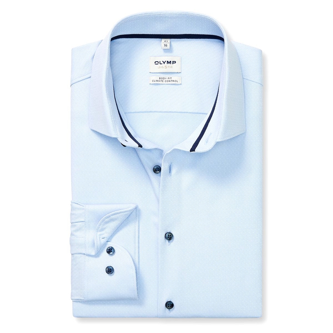 Мужская фактурная сорочка Olymp Level Five | Фото 1