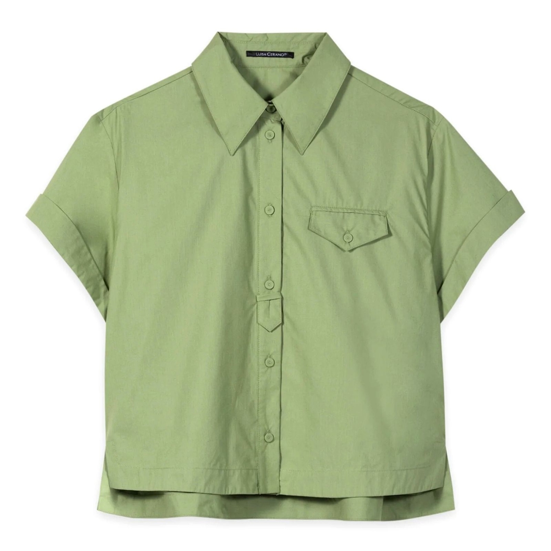 Женская рубашка с коротким рукавом Luisa Cerano | Фото 1