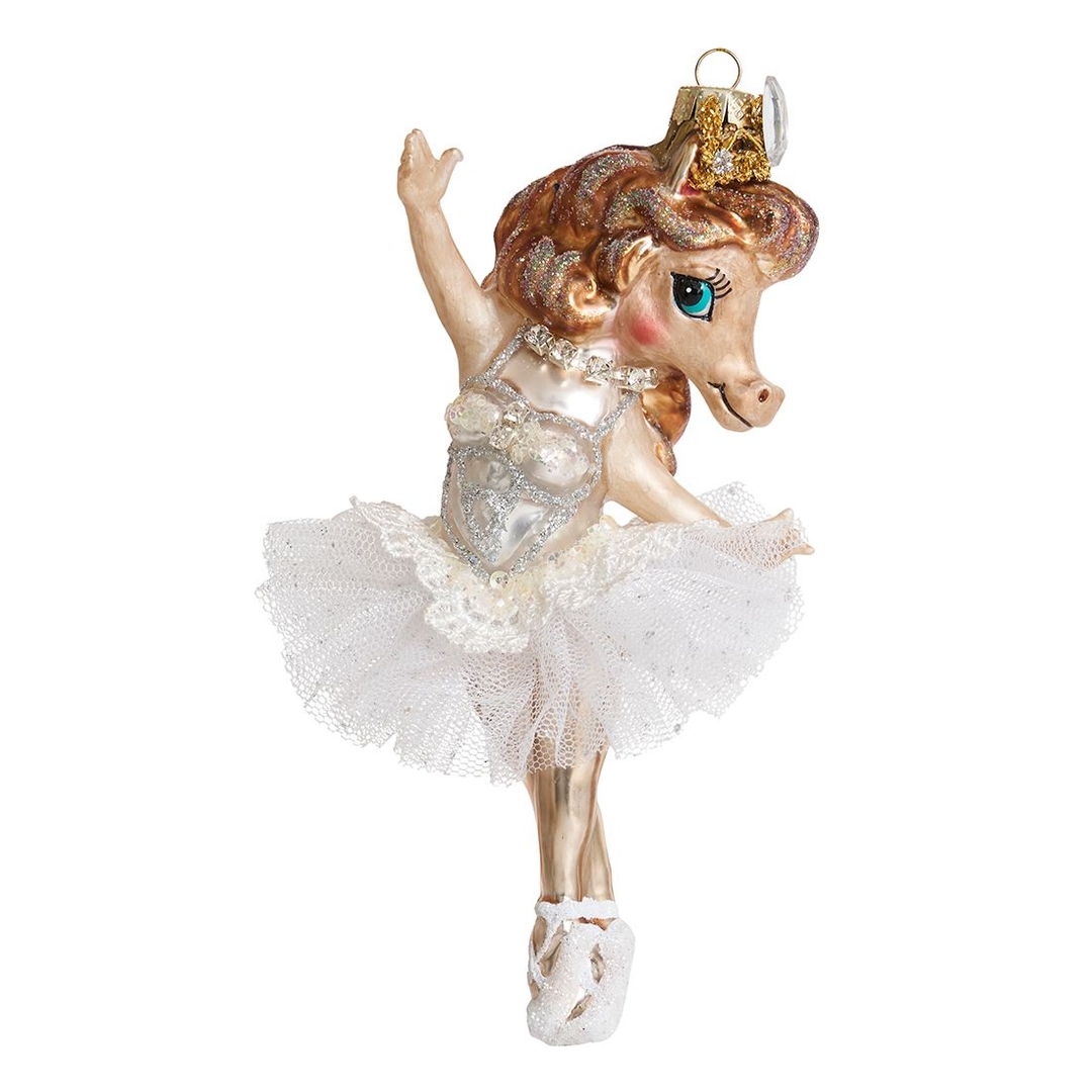 Ёлочная игрушка Лошадь-балерина Клаудиа Holiday Classics | Фото 1
