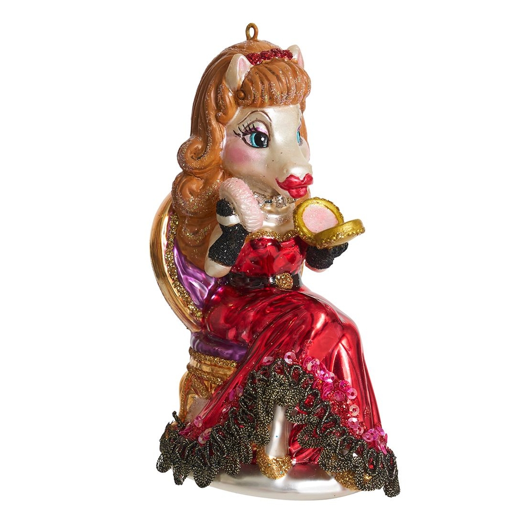 Ёлочная игрушка Лошадь-гламурная дива Holiday Classics | Фото 1