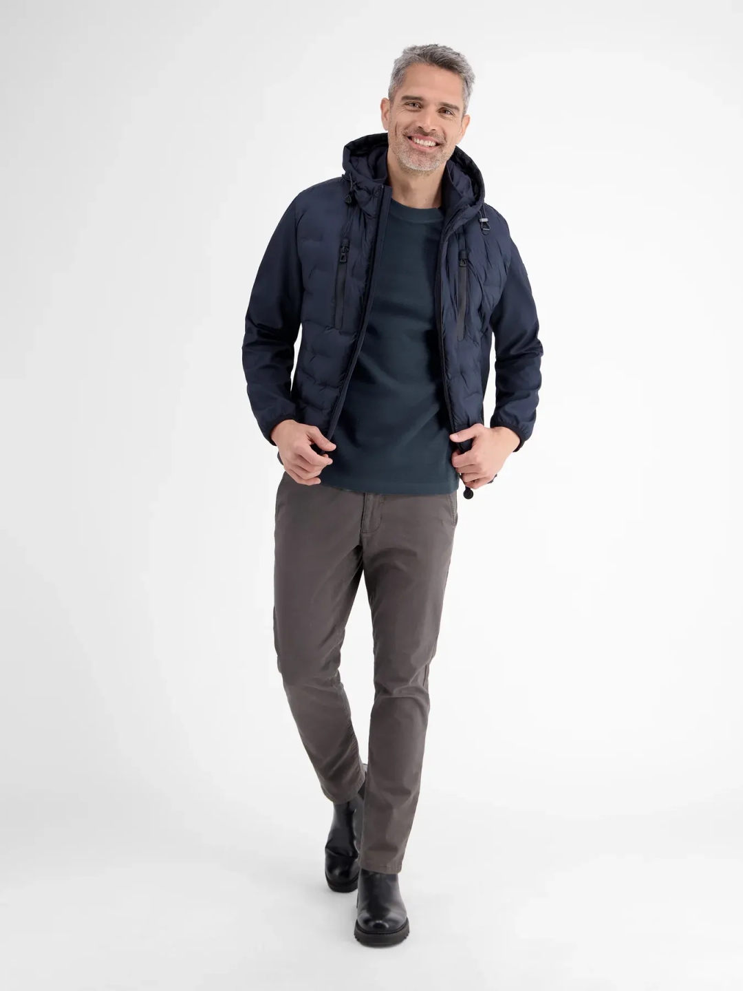 Мужская футболка с фактурой Lerros | Фото 5