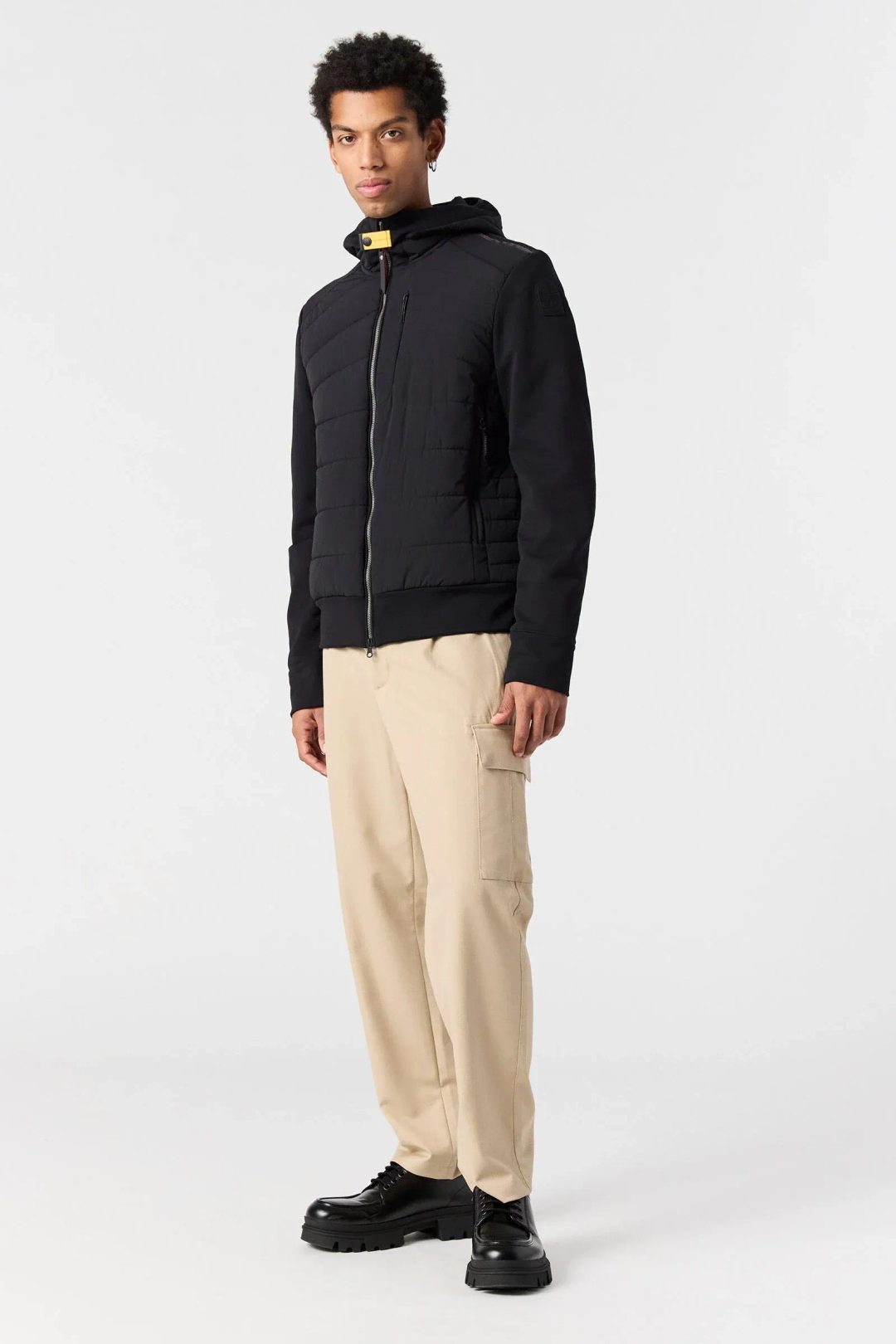 Мужская куртка с трикотажными рукавами Parajumpers Manfred | Фото 6