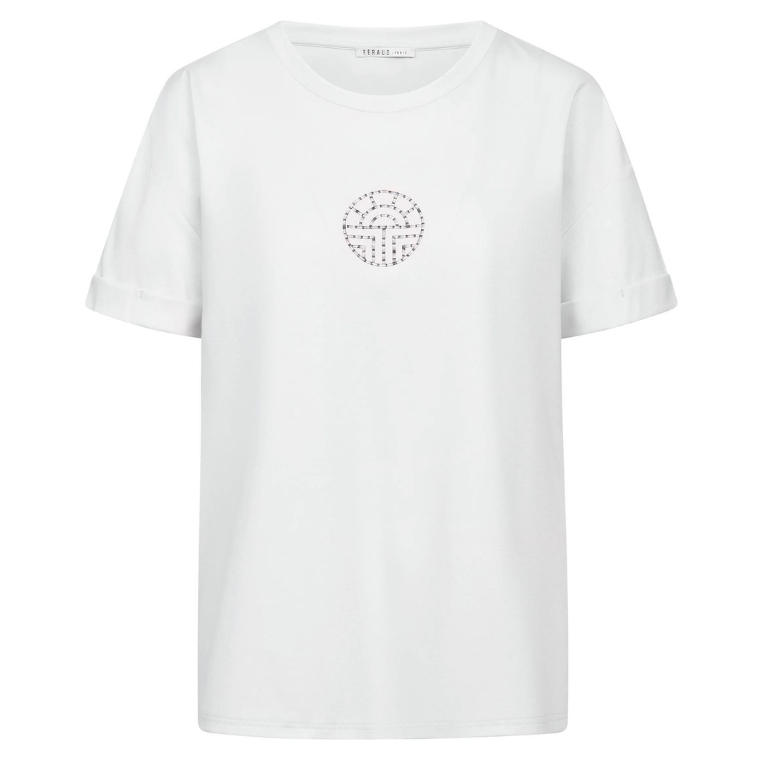 Женская футболка с вышивкой Feraud | Фото 1