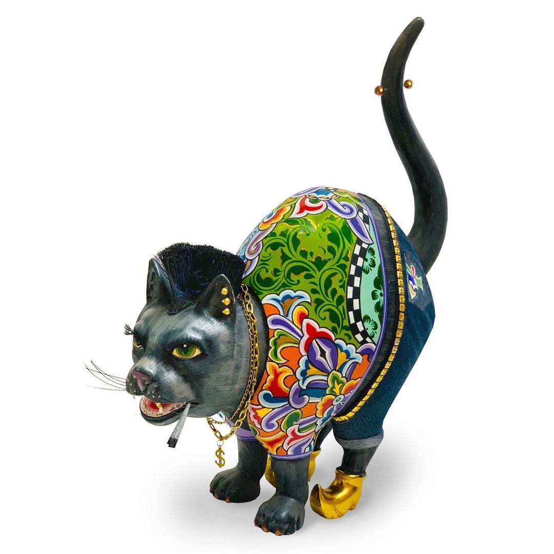 Скульптура Кот DJ-Rick Tom's Drag | Фото 1