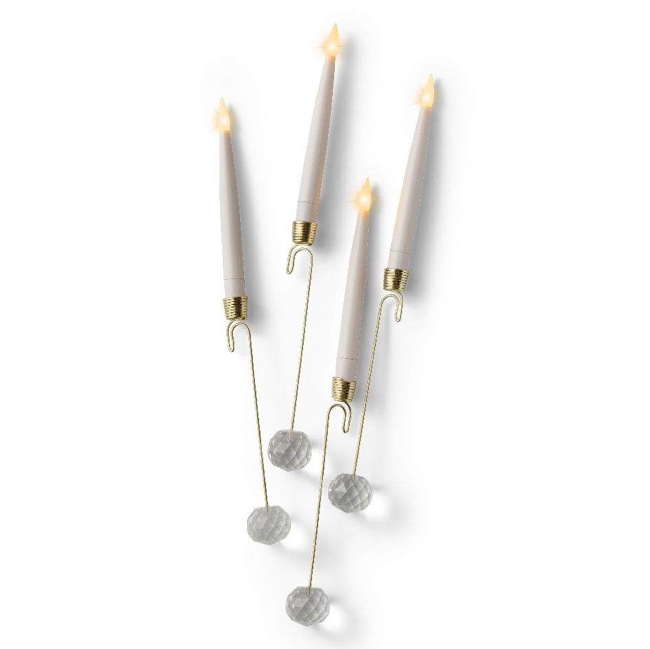 Набор декоративных свечей на ёлку Kaemingk | Фото 1