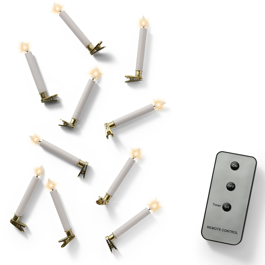 Декоративные свечи на ёлку Kaemingk | Фото 1