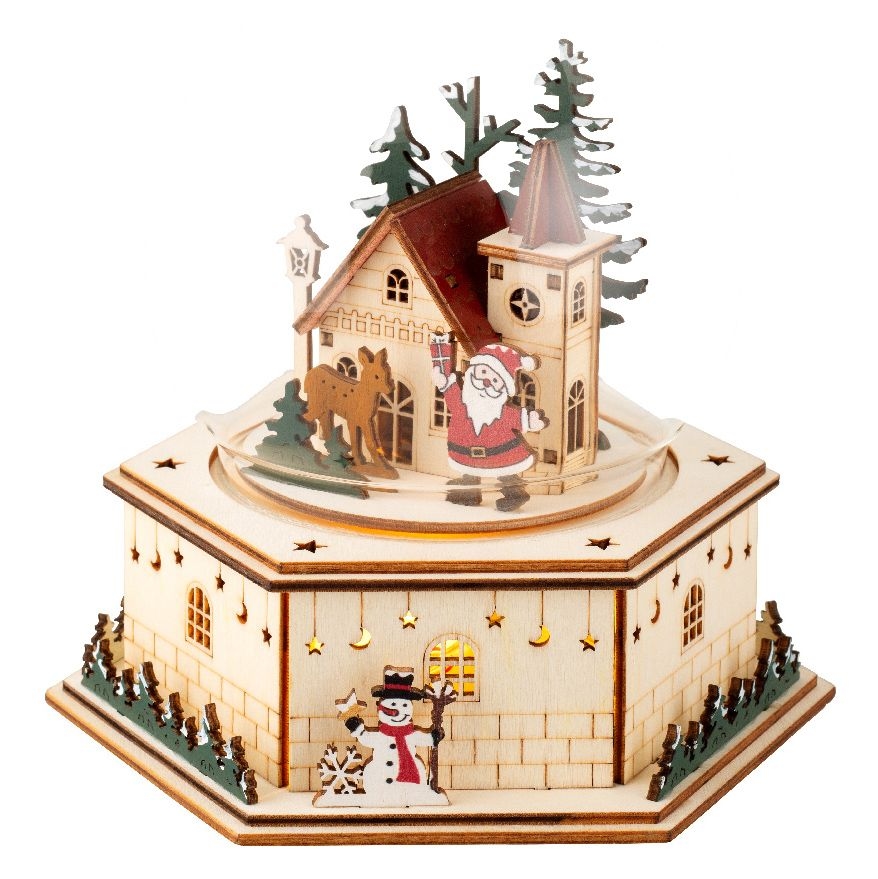 Сценка-вотербол с подсветкой Дом Kaemingk | Фото 1