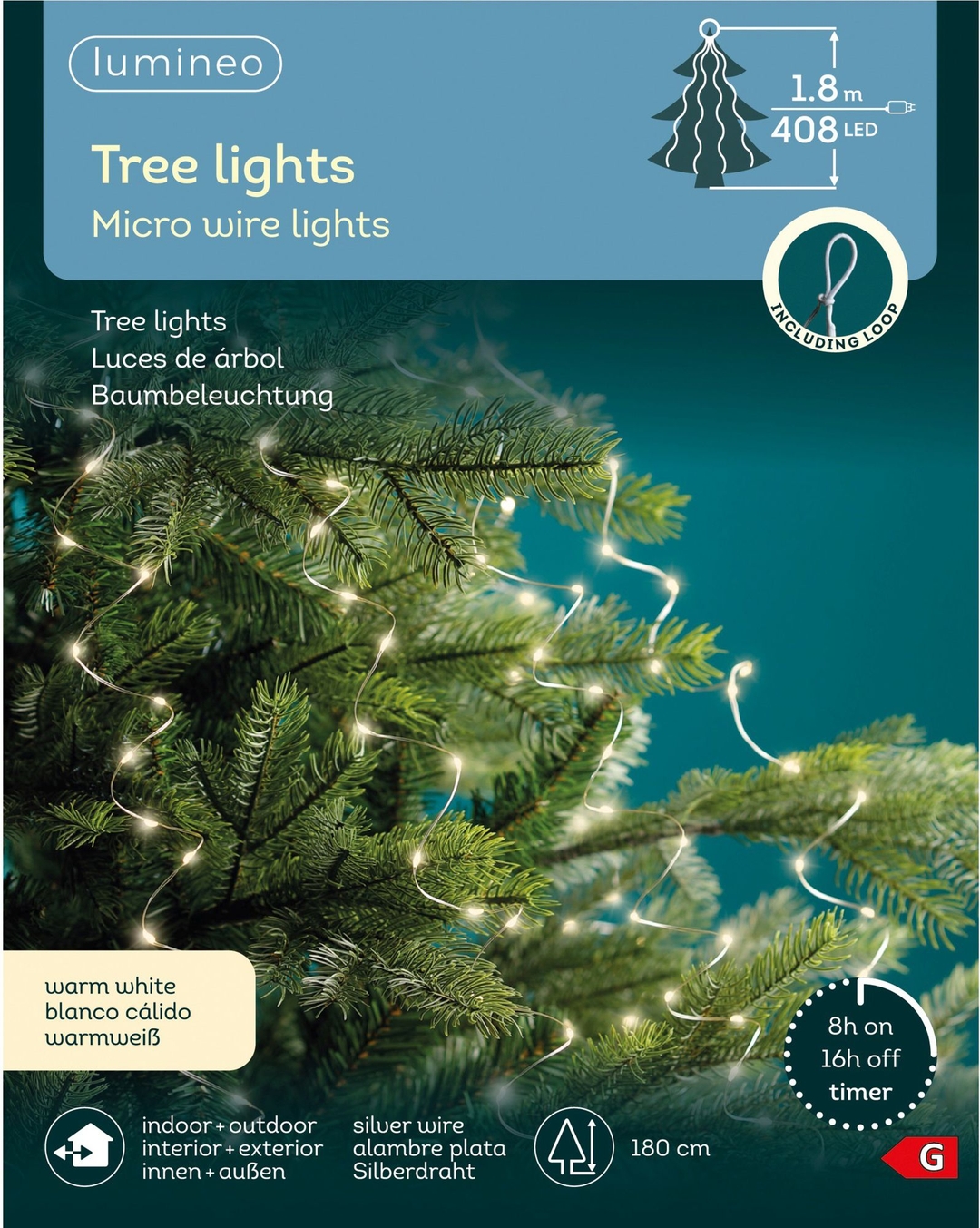 Гирлянда Kaemingk 1.8 м | Фото 3