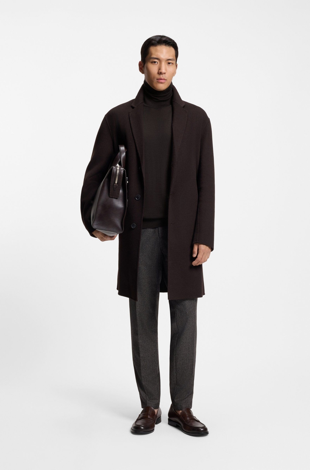 Мужская водолазка из шерсти BOSS Black | Фото 4