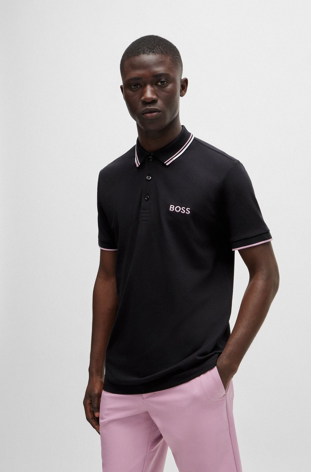 Мужское поло c короткими рукавами BOSS | Фото 2
