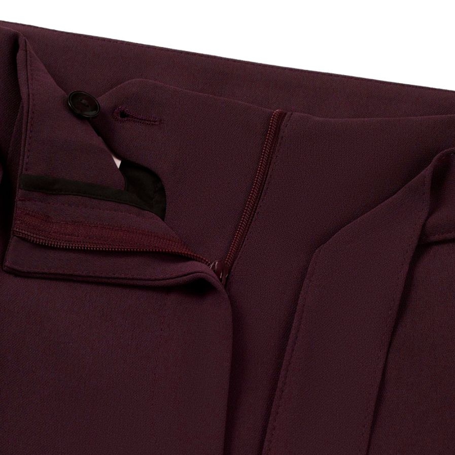 Женские брюки из немнущегося японского крепа BOSS | Фото 2