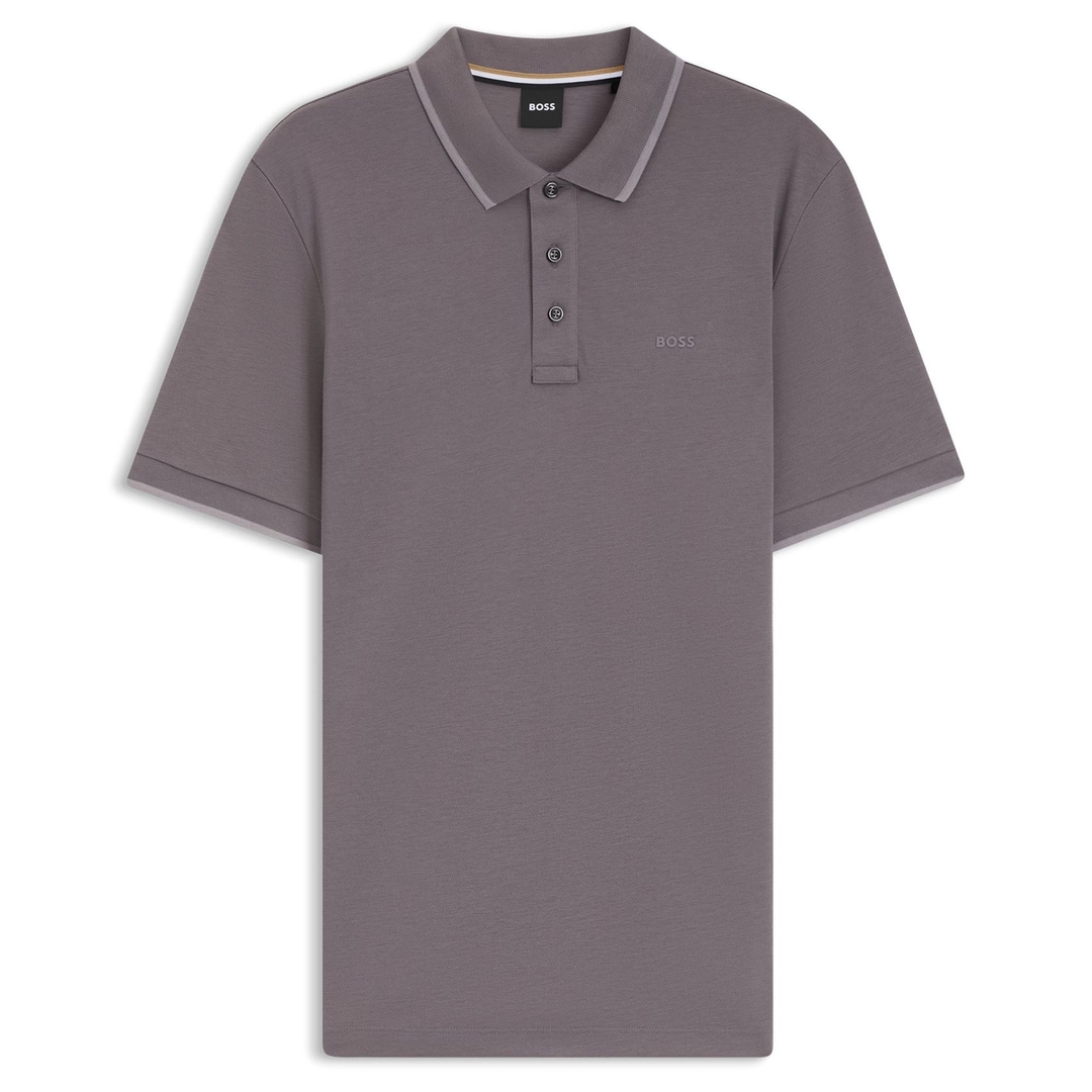 Мужской поло из хлопка BOSS Black | Фото 1