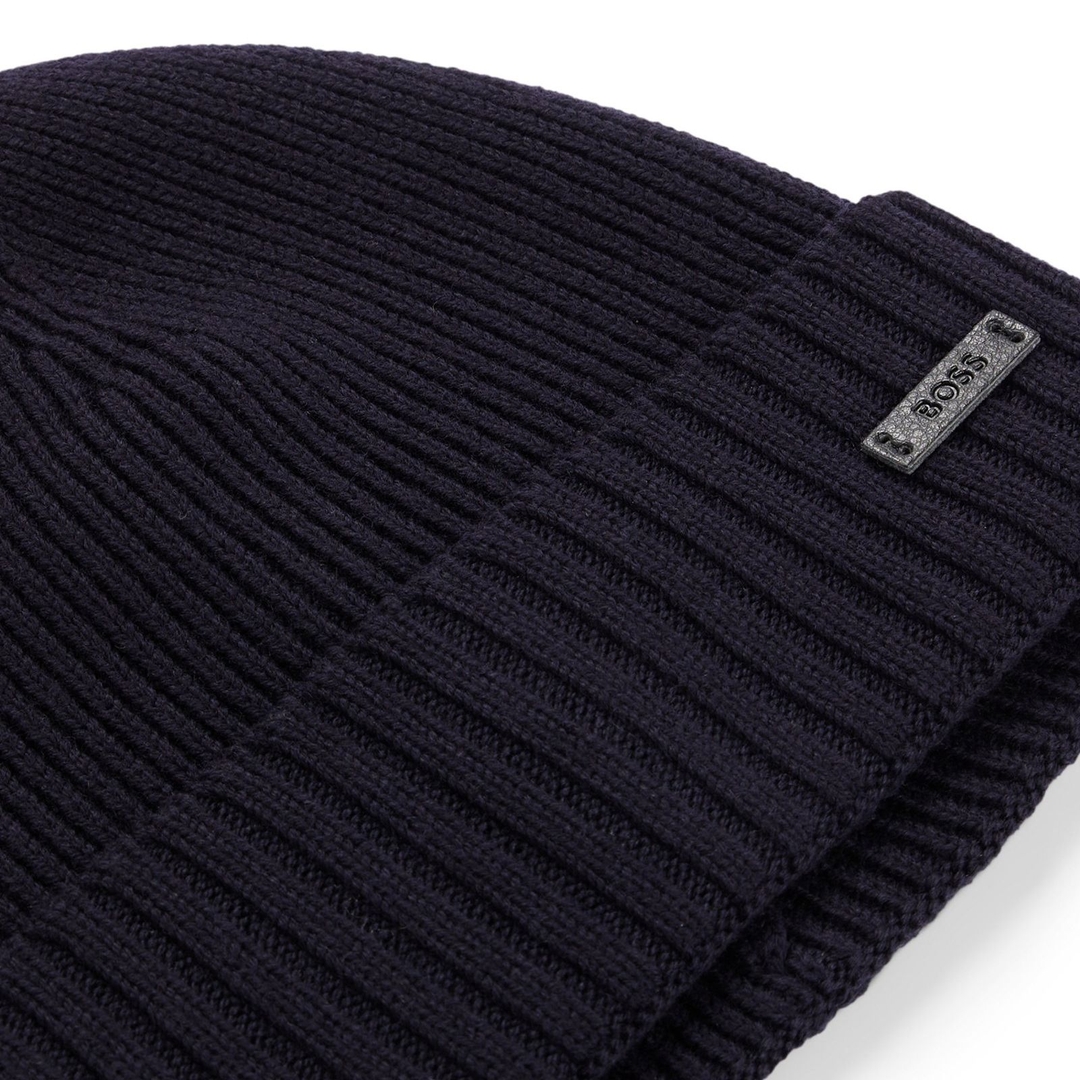 Мужская шерстяная шапка BOSS | Фото 3
