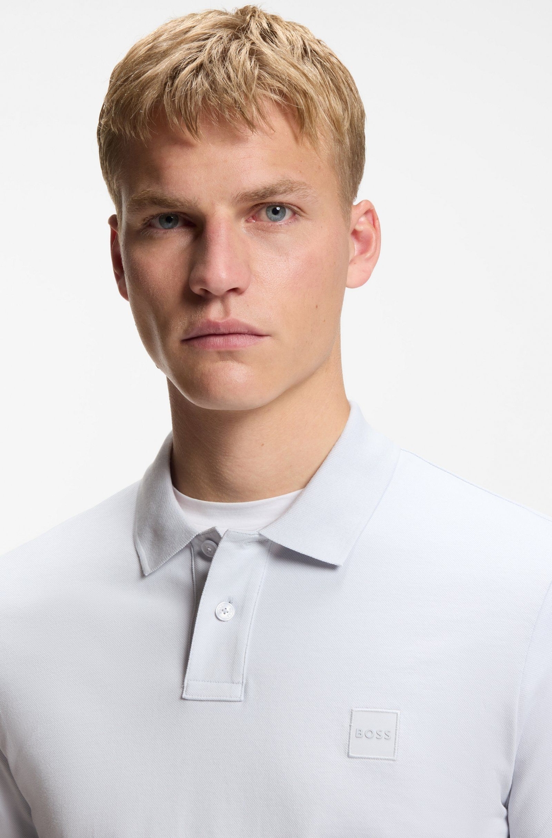 Мужское поло с нашивкой-логотипом BOSS Orange | Фото 3