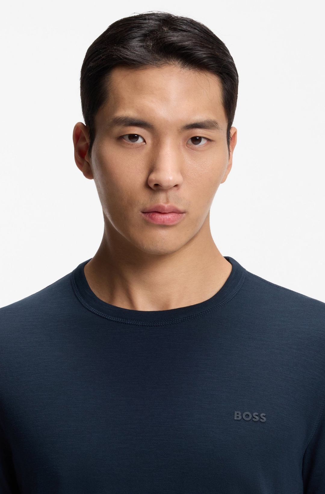 Мужская футболка меланж BOSS Orange | Фото 3