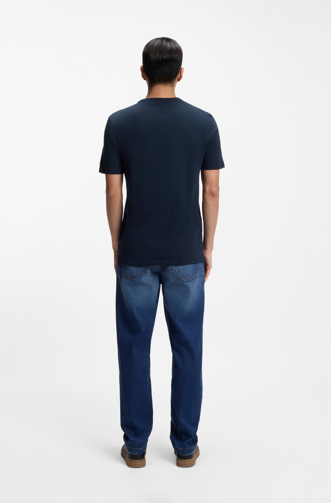 Мужская футболка меланж BOSS Orange | Фото 5