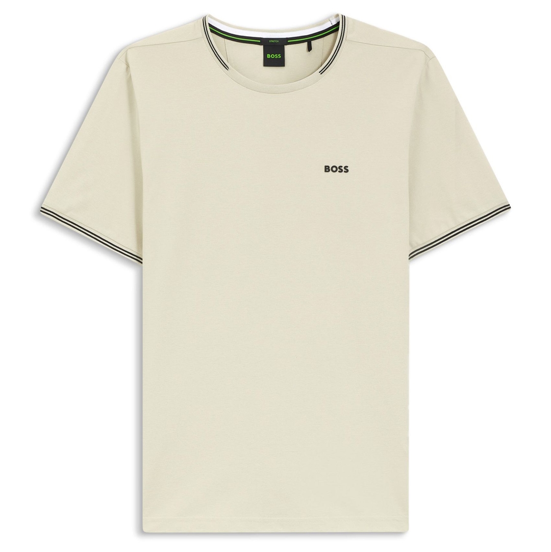 Мужская футболка из эластичного хлопка BOSS Green | Фото 1