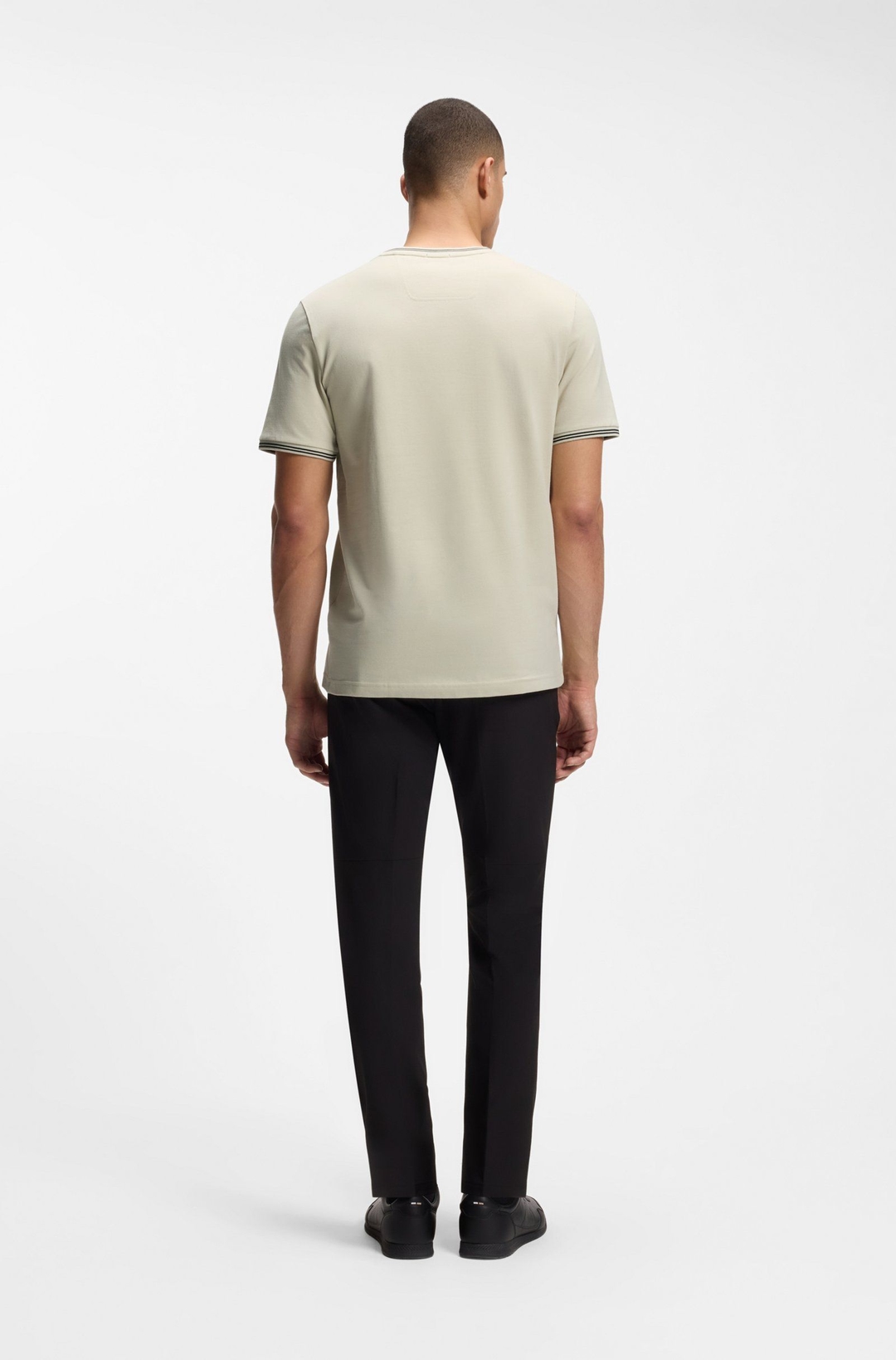 Мужская футболка из эластичного хлопка BOSS Green | Фото 5