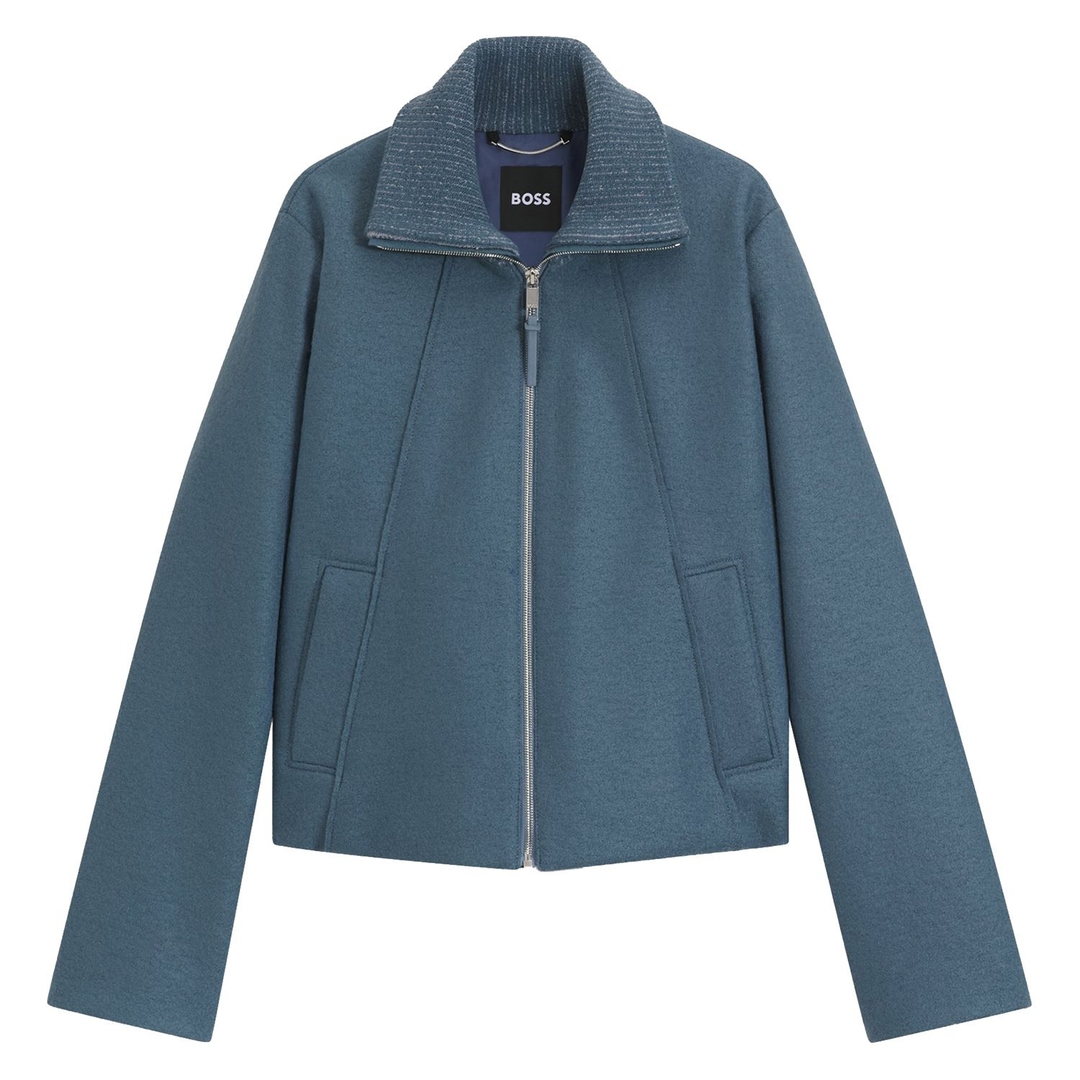 Женская шерстяная куртка BOSS  | Фото 1